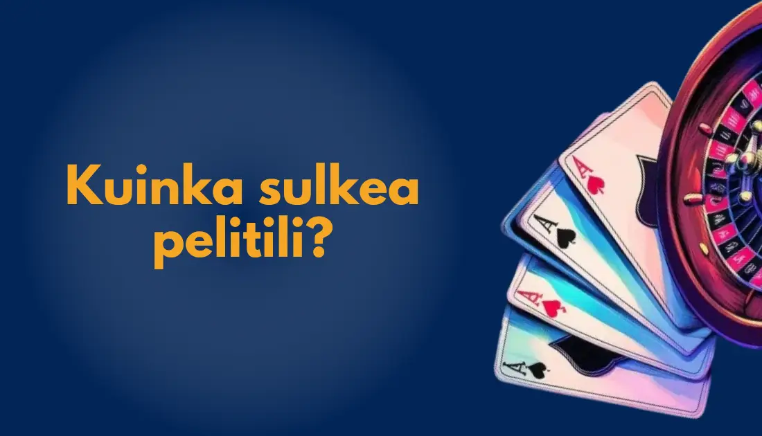Kuinka sulkea pelitilin sivun artikkelikuva